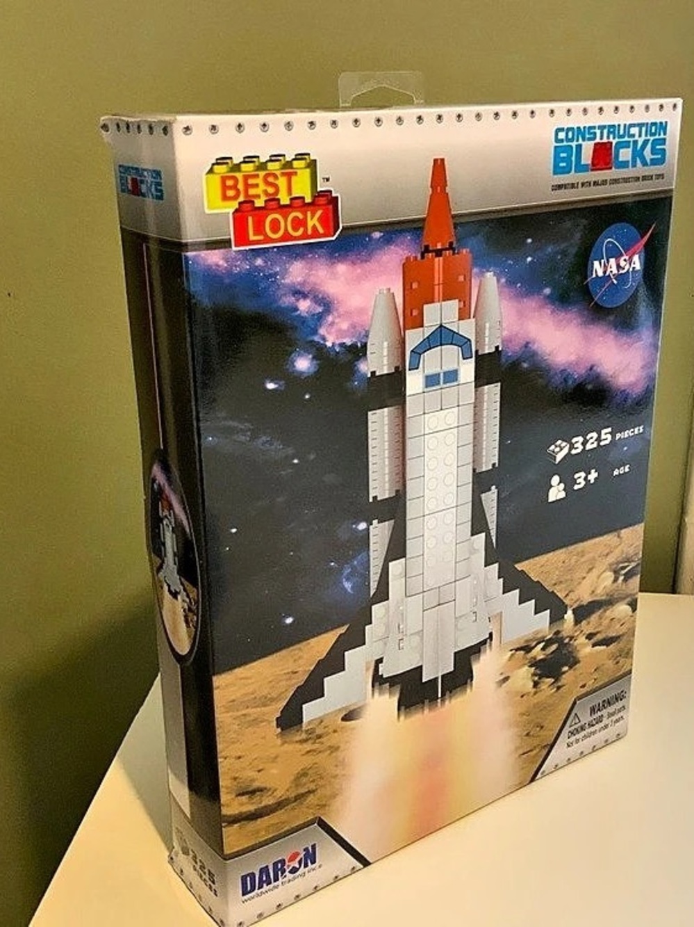 Best-Lock NASA Space Shuttle Building Set (325 Pieces) Daron